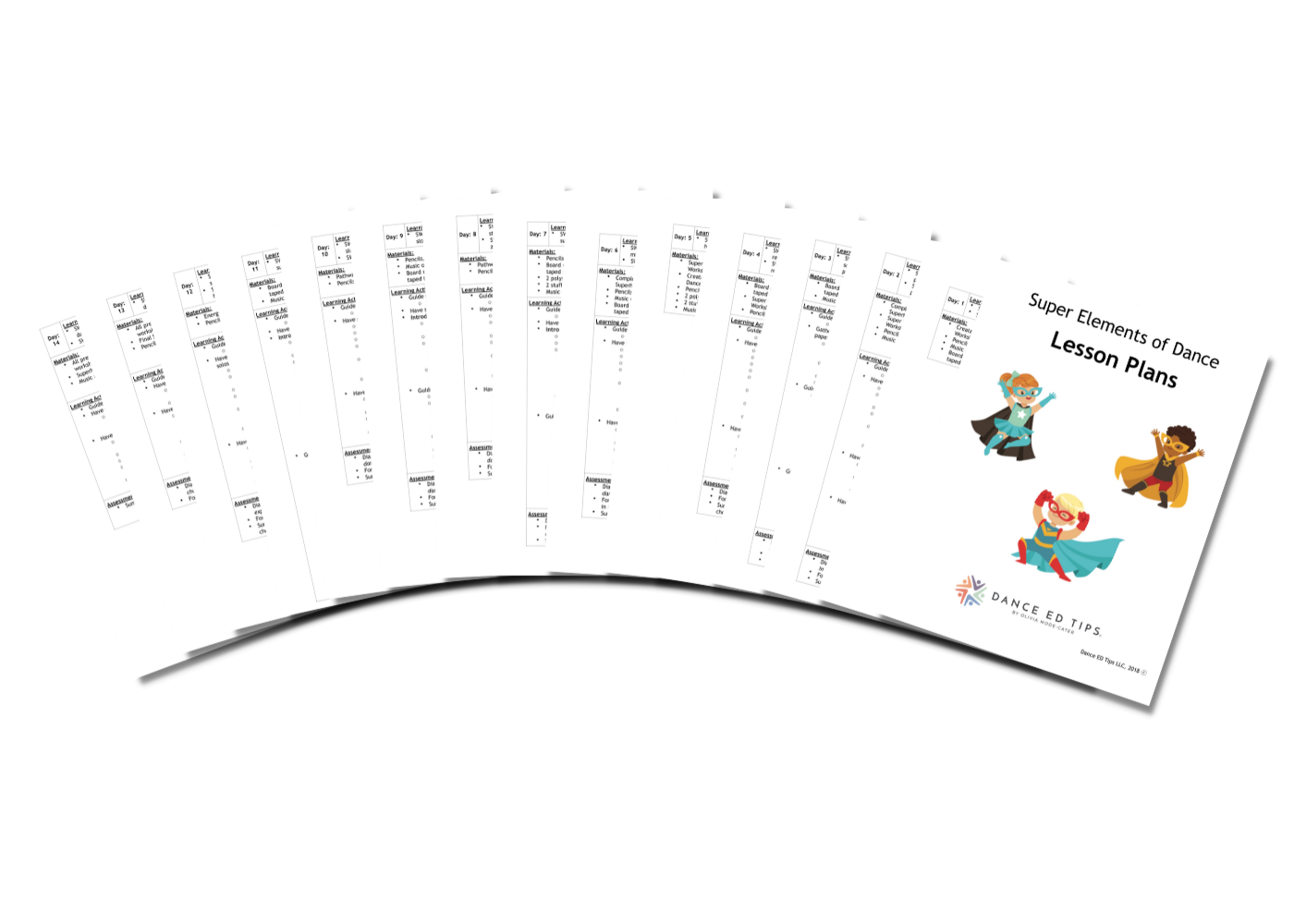 Super Elements of Dance: Grade 1-5