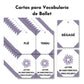 Cartas para Vocabulario de Ballet