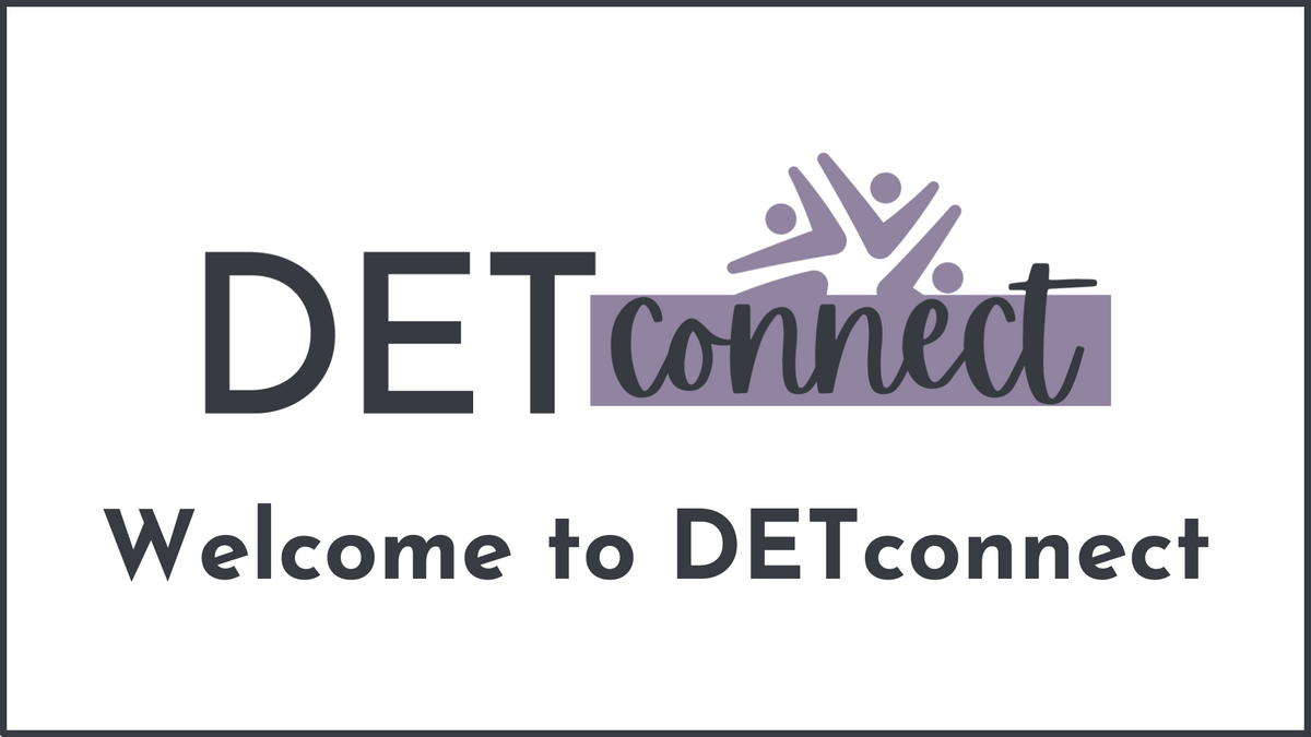 Welcome to DETconnect: Elite and Team