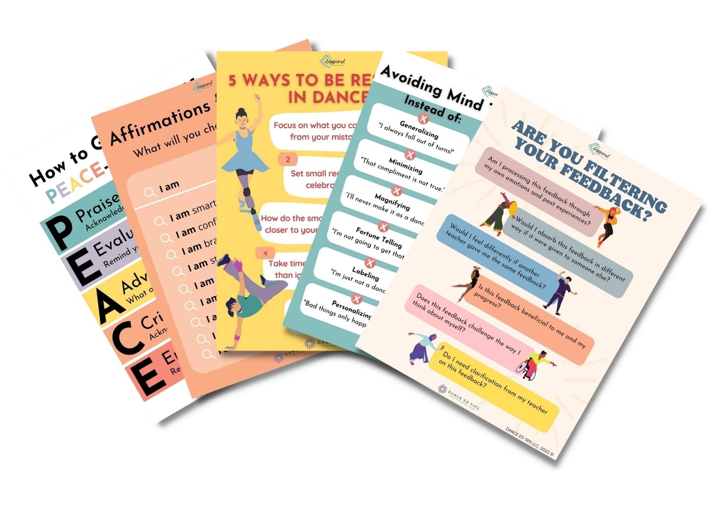 Danscend: Feedback and Resilience Workshop + Poster Bundle