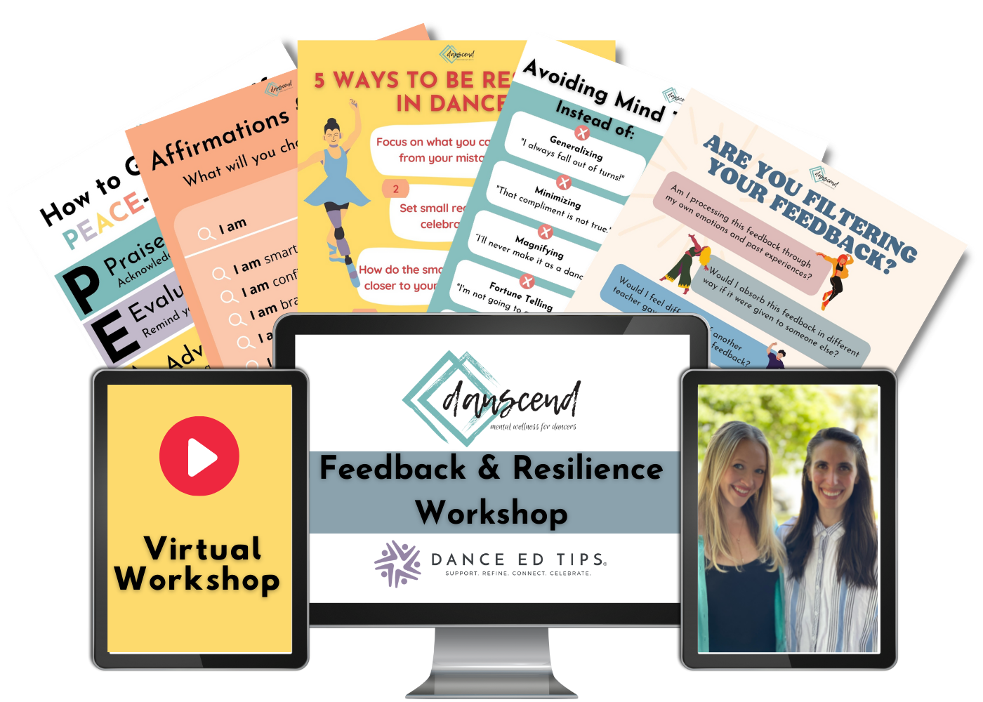 Danscend: Feedback and Resilience Workshop + Poster Bundle