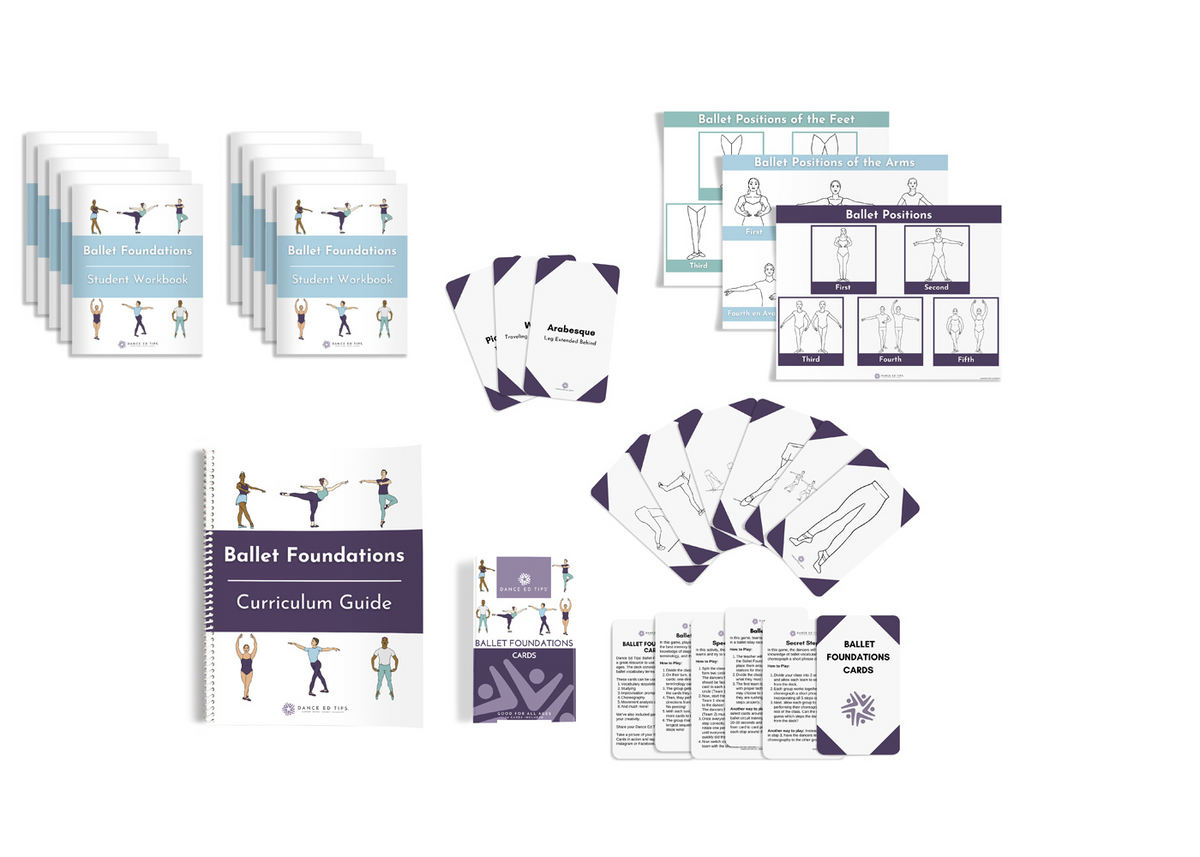 Ballet Foundations Curriculum Kit + 1 Student Workbook