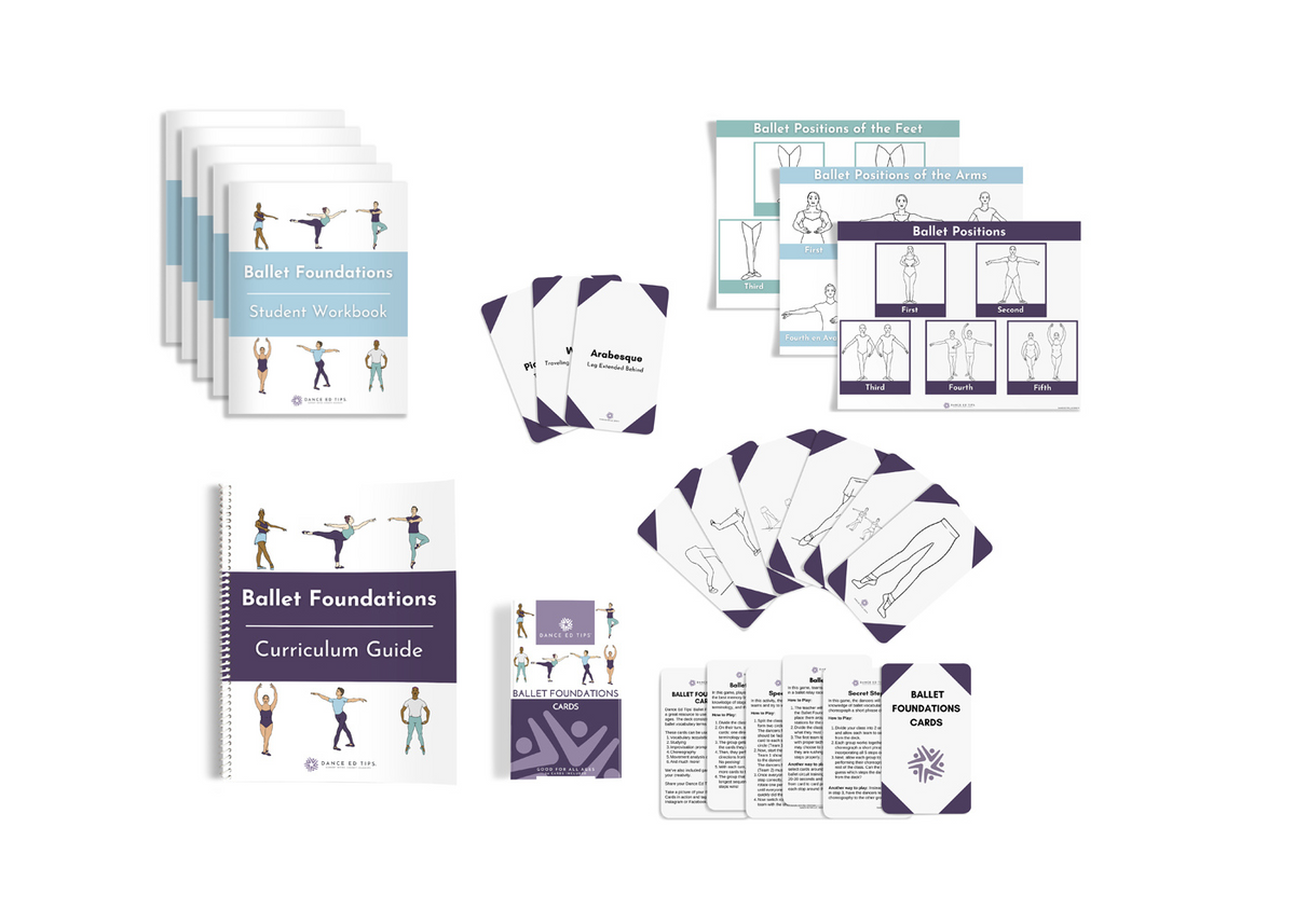 Ballet Foundations Curriculum Kit + 1 Student Workbook